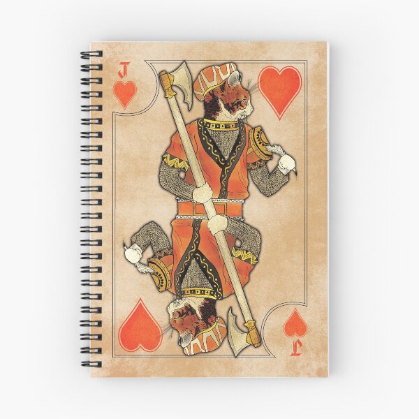 Item preview, Cat Card Jack of Hearts designed and sold by MattCat-Art.