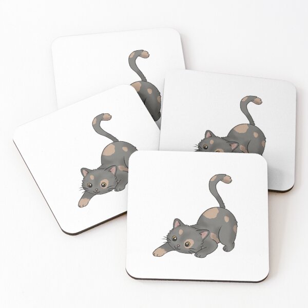 Item preview, Playful Muted Tortie Cat designed and sold by Zephyr-Studio.