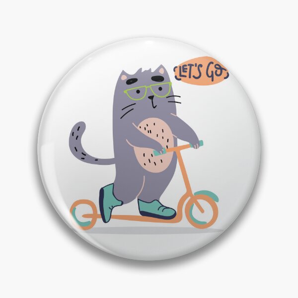 Item preview, Scooter Cat designed and sold by Nostalgia88.