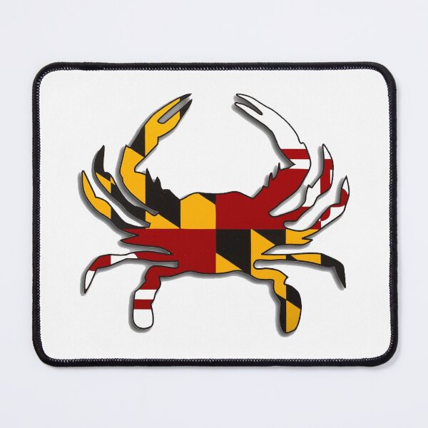 Item preview, Maryland crab and flag  designed and sold by CoolShirtDepot.