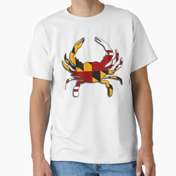 Item preview, Maryland crab and flag  designed and sold by CoolShirtDepot.