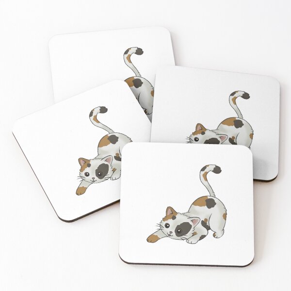 Item preview, Playful Calico Cat designed and sold by Zephyr-Studio.