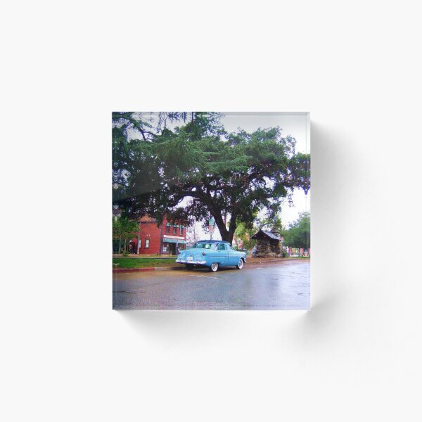 Technicolor Hometown Acrylic Block