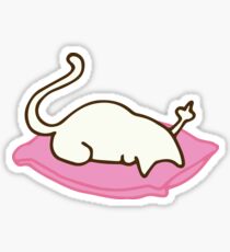 Wanker Cat Sticker