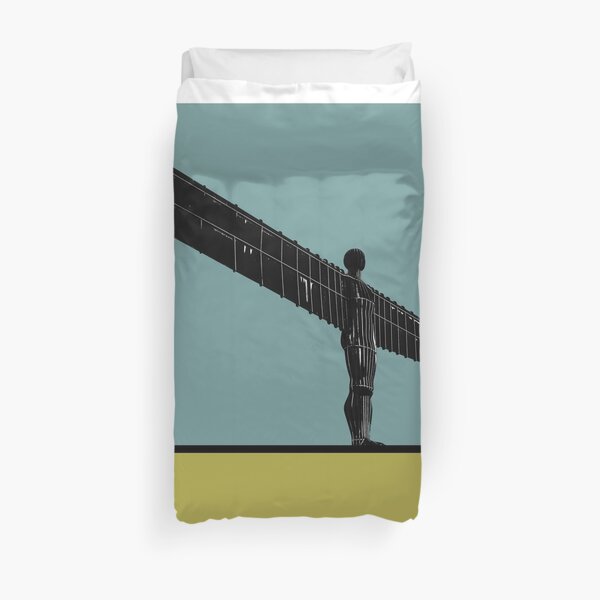 Angel of the North Duvet Cover