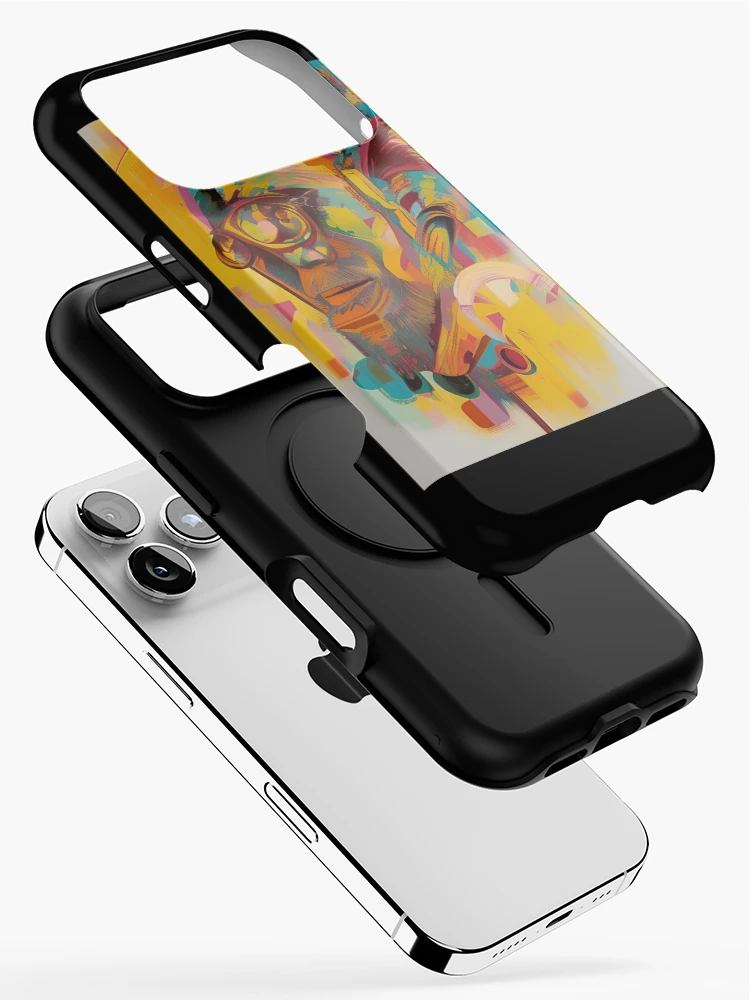 Thumbnail 2 of 4, iPhone Case, Abstract Determination designed and sold by TiltedCode.