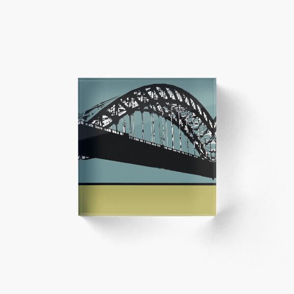 Tyne Bridge Acrylic Block