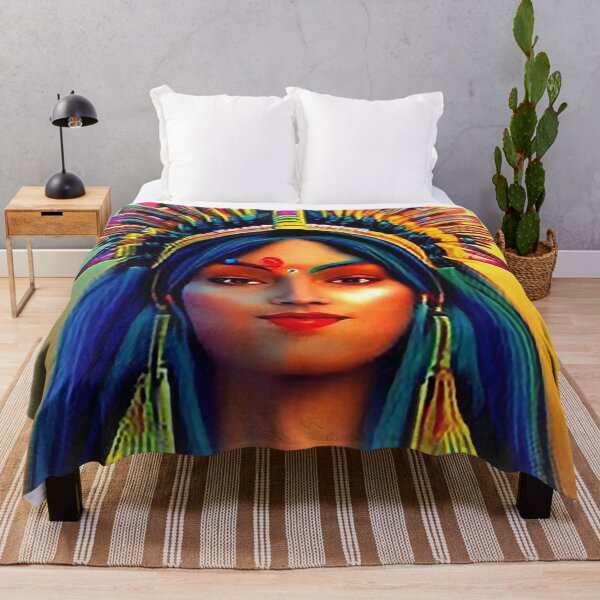 Artikelvorschau, Indianerin - Bild der Stärke entworfen und verkauft von DreamScheme.