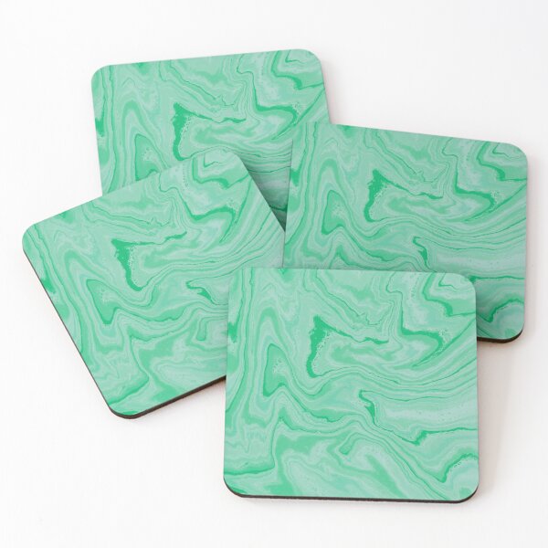 Item preview, "Fab and Funky" Mint Wash - Painting: Swirling and Rippling Pastels designed and sold by daniellawrieart.