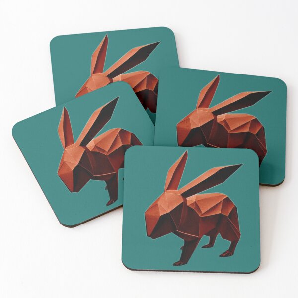Item preview, Red Oragami Bunny designed and sold by ArtzandDesignz.