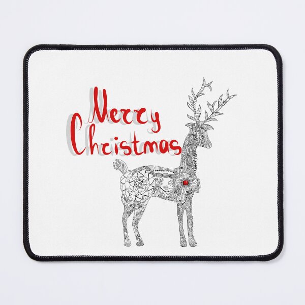 Item preview, "Merry Christmas" with Christmas fern designed and sold by Karyna Hordetska.