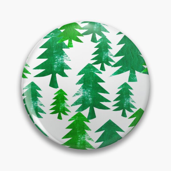 Item preview, Christmas trees green decoration wallpaper designed and sold by handmadehipsters.