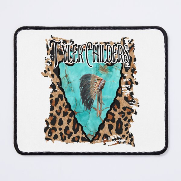 Item preview, Tyler Childers Turquoise Arrowhead Leopard Country designed and sold by pipiapett.