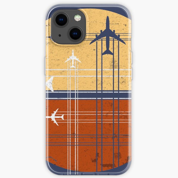 747 Sunrise | Vintage Retro Jumbo Jet iPhone Soft Case