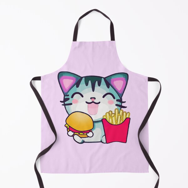 Item preview, Happy Cat with a Happy Meal designed and sold by Mike Rittenhouse.
