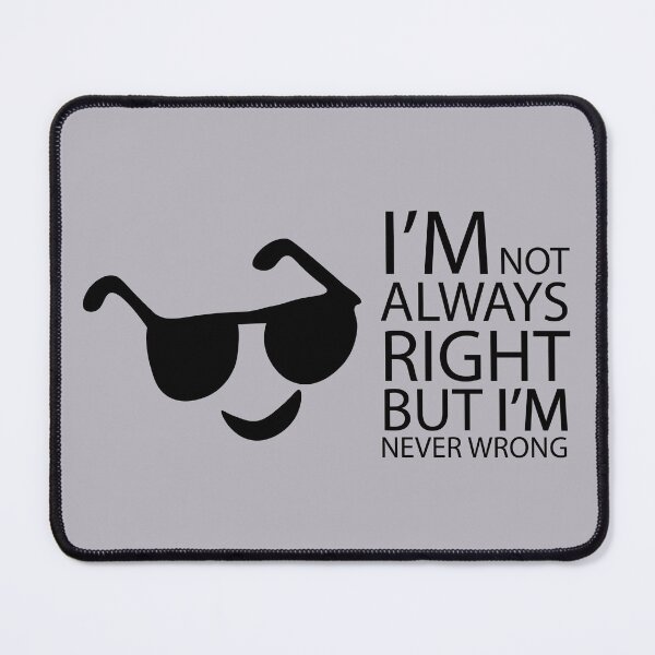 Item preview, Never Wrong designed and sold by SesatyaStore.