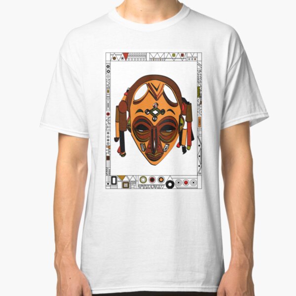 African Mask Camiseta clásica