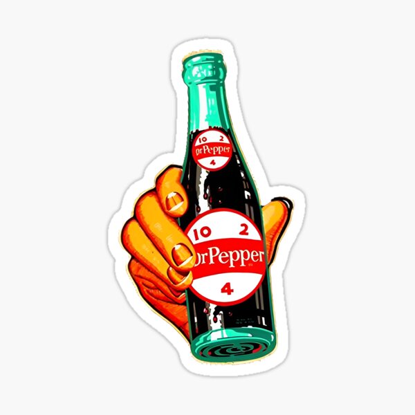 Vista previa del artículo con la obra «Botella vintage Dr Pepper de 10,24 onzas», diseñado y vendido por SamuelDyer.