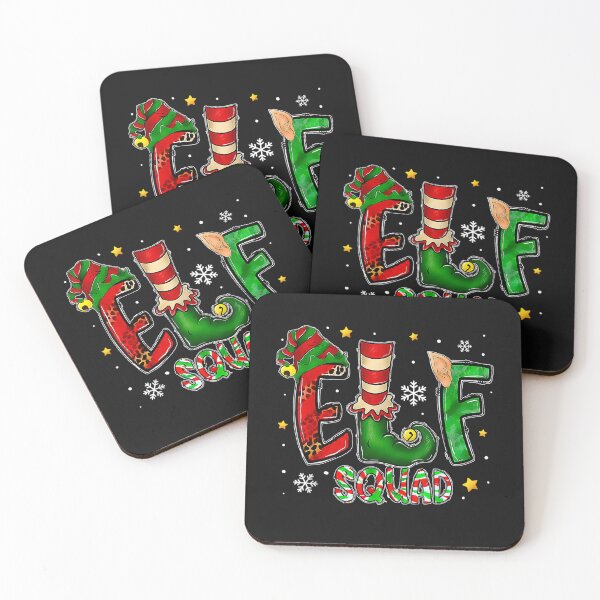 Item preview, Elf Squad Funny Family Christmas Matching Pajamas Xmas Teens T-Shirt designed and sold by Blue-Rechard.