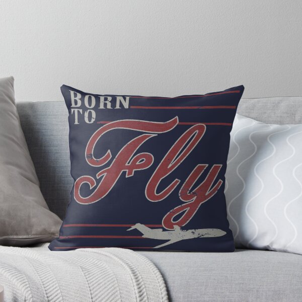 Item preview, Born To Fly Boeing 727 Retro/Vintage designed and sold by RealPilotDesign.