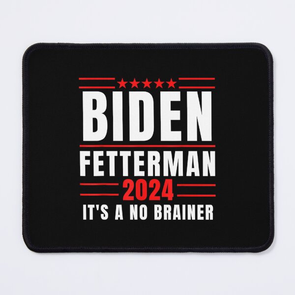 Item preview, Biden Fetterman 2024 It's A No Brainer Political Humor designed and sold by vlahosfeari.