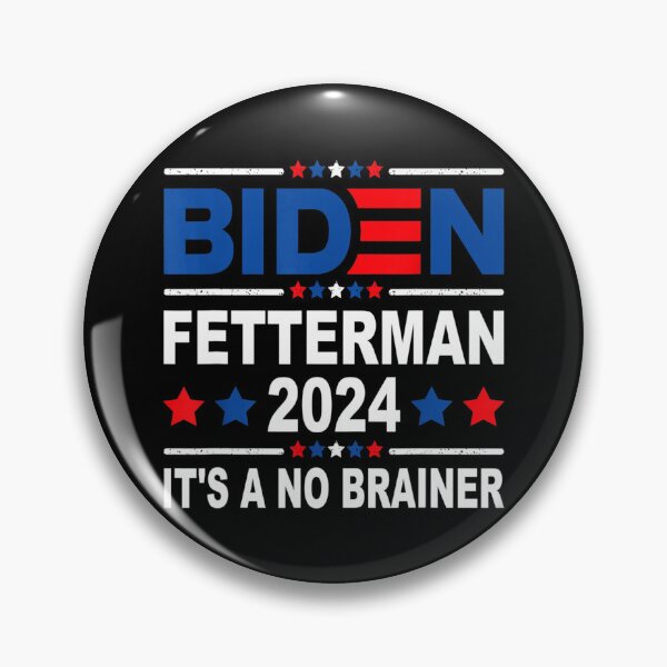 Item preview, Biden Fetterman 2024 It's a No Brainer designed and sold by vlahosfeari.