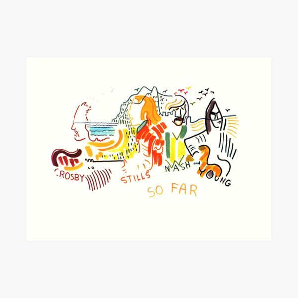CSNY Art Print