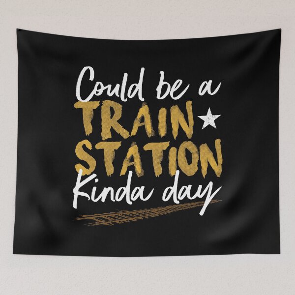 Item preview, Could Be a Train Station Kinda Day designed and sold by iliasjeff.