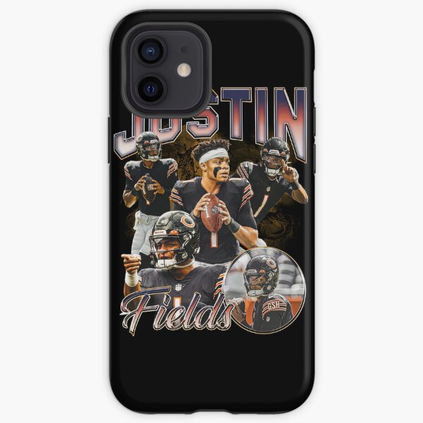 justin fields bears shirt iPhone Case by ZACKRAYBAN