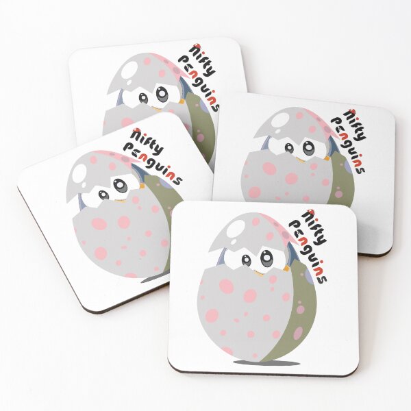 Item preview, Cute Penguins in Colorful Eggshells - Collection N. 12 designed and sold by NiftyPenguins.