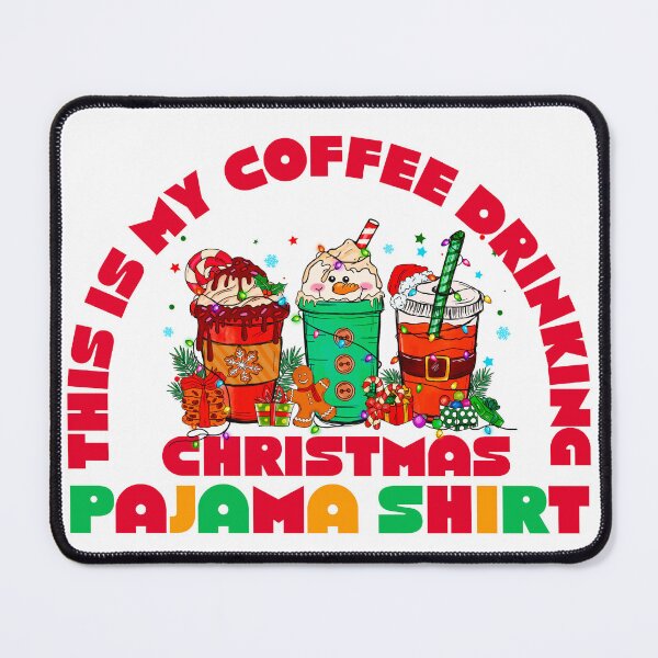 Item preview, Christmas Coffee Pajama Shirt designed and sold by TheBigBlue.