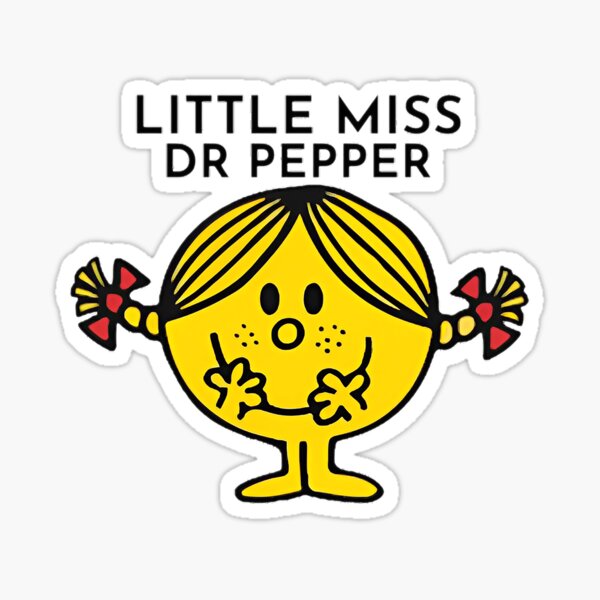 Vista previa del artículo con la obra «La pequeña señorita Dr Pepper», diseñado y vendido por SamuelDyer.