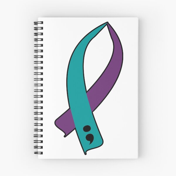 Item preview, Suicide Awareness Ribbon designed and sold by blakcirclegirl.