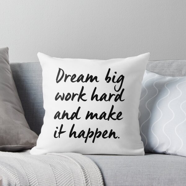 Item preview, Dream big, work hard and make it happen designed and sold by caddystar.