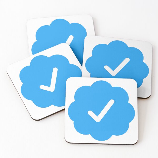 Item preview, Twitter Blue Verified Check Mark designed and sold by sweetiebijou.