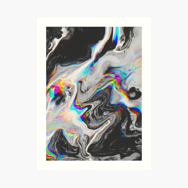 CONFUSION IN HER EYES THAT SAYS IT ALL Art Print