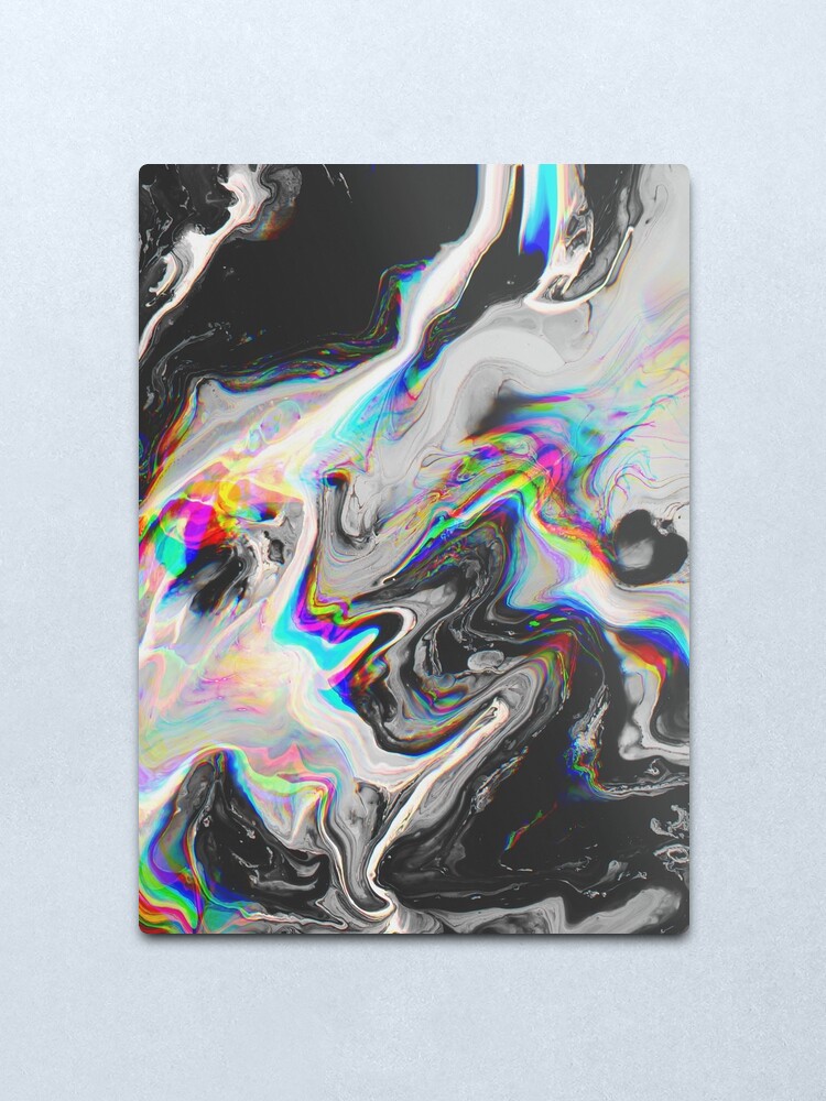 Alternate view of CONFUSION IN HER EYES THAT SAYS IT ALL Metal Print