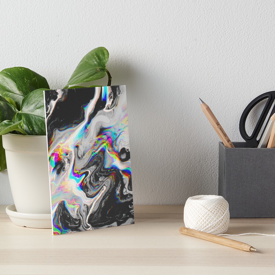 CONFUSION IN HER EYES THAT SAYS IT ALL Art Board Print