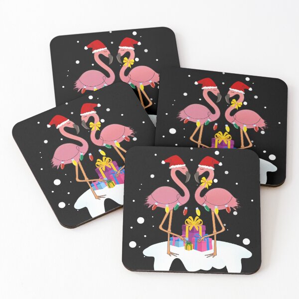 Item preview, flamingo xmas, christmas gift designed and sold by DIDAKU.