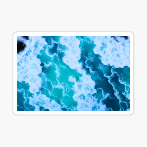 beautiful-blue-ocean-waves-anime-version-sticker-for-sale-by