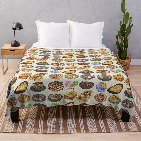 Item preview, Italian Food Set - Pizza, Arancini, Caprese Salad, Tiramisu, Gelato, Ossobuco, Risotto, Lasagna, Focaccia, Ravioli and More designed and sold by Alicia Chee.