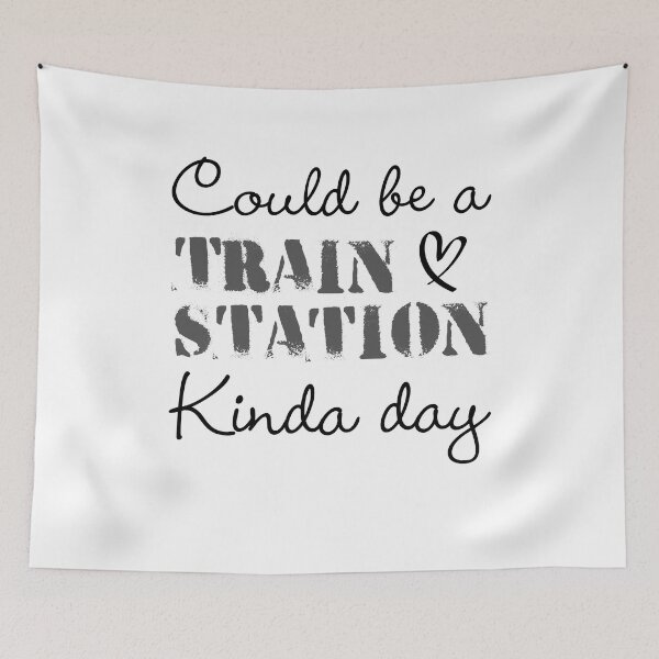 Item preview, Train Station Kinda Day designed and sold by iliasjeff.