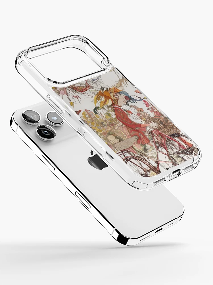 Thumbnail 2 of 5, iPhone Case, A Flowery Ride designed and sold by TiltedCode.