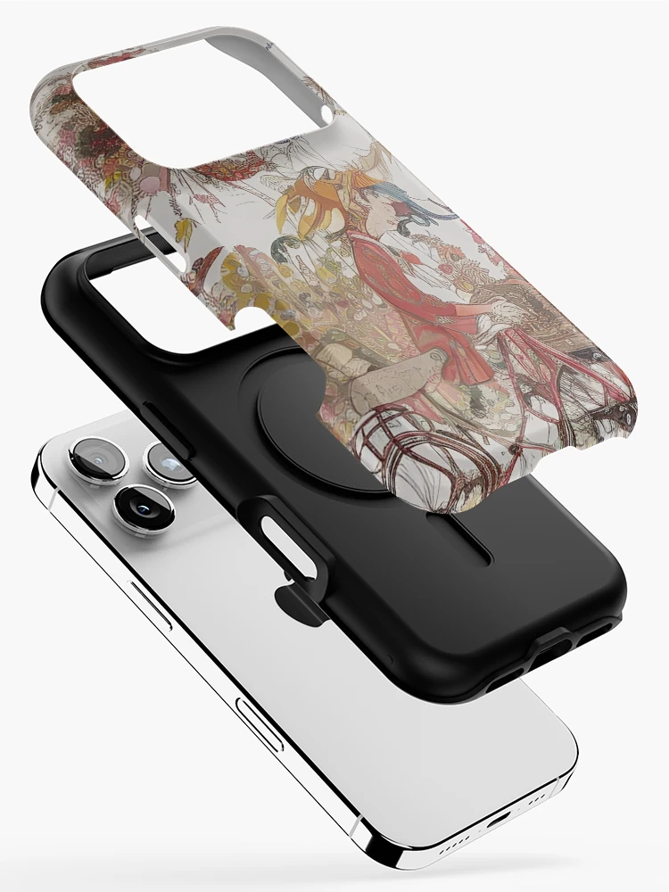 Thumbnail 2 of 4, iPhone Case, A Flowery Ride designed and sold by TiltedCode.