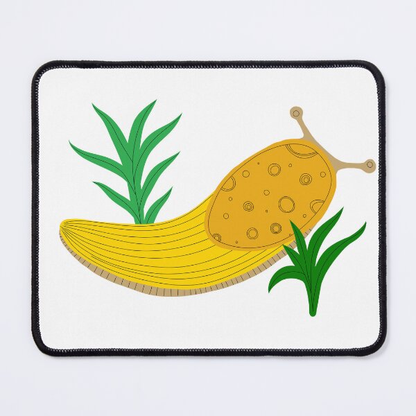 Item preview, Banana Slug and Leafs designed and sold by fogoosherie.