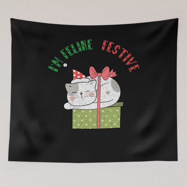 Item preview, I'm feline festive designed and sold by JoRealm.
