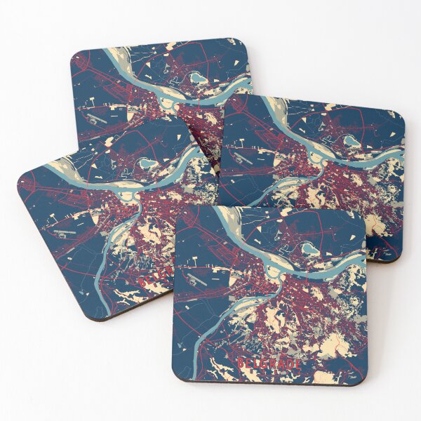 Item preview, Belgrade City Map of Serbia - Hope designed and sold by deMAP.