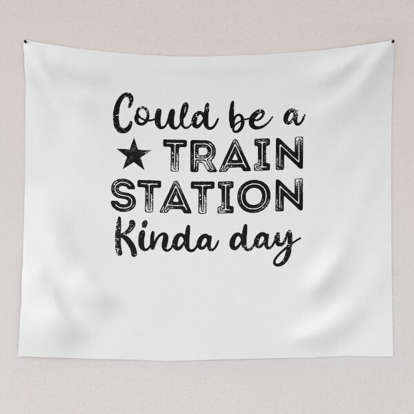 Item preview, Could be a Train Station Kinda Day designed and sold by iliasjeff.