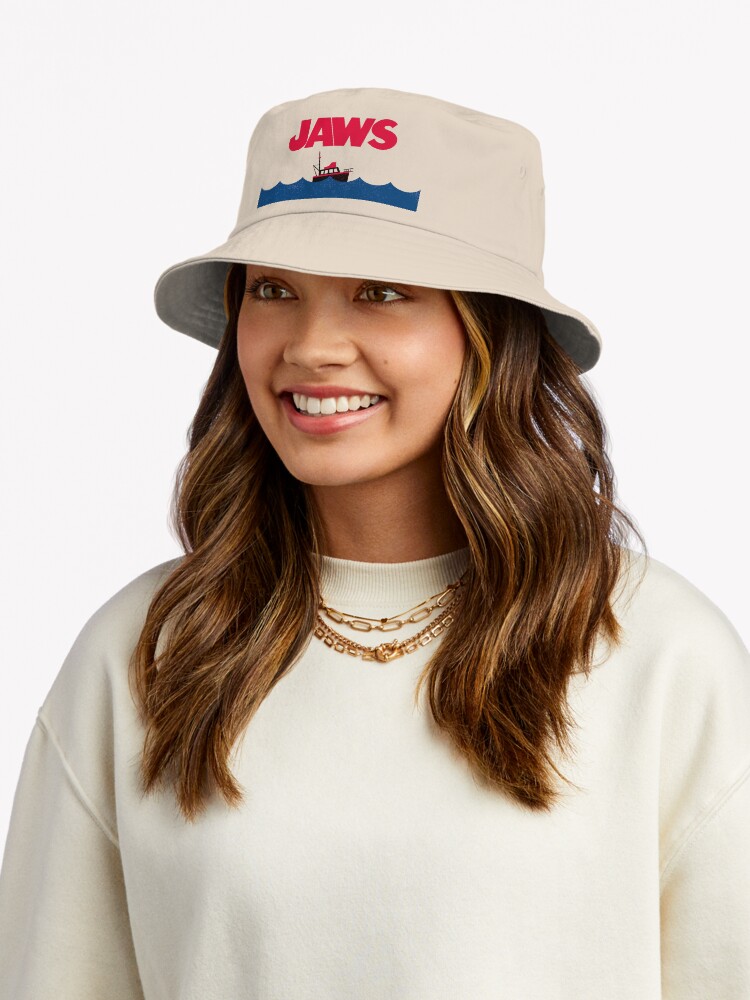 Thumbnail 5 of 6, Bucket Hat, Jaws designed and sold by grrrenadine.