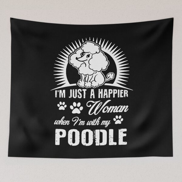 Item preview, Poodle - Happy With Poodle designed and sold by UnknownArtistt.